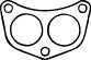 SUZUK 1418160A0 Gasket, exhaust pipe